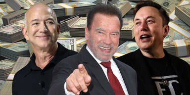 Schwarzenegger Musk Bezos