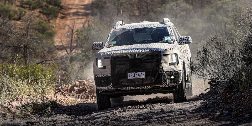 Neuer Ford Ranger absolviert Härtetest