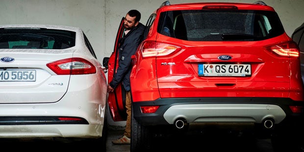 Neue Ford parken per Fernbedienung ein