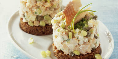 Tatar von der Forelle