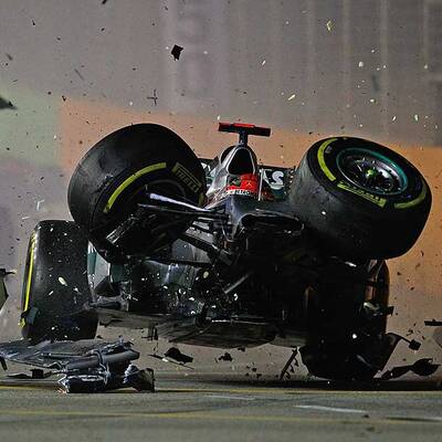 So heftig war der Schumi-Crash