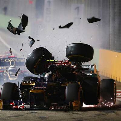 So heftig war der Schumi-Crash