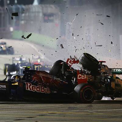 So heftig war der Schumi-Crash