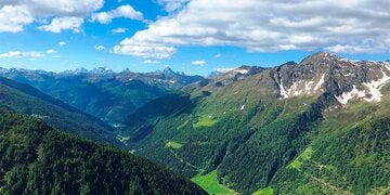 Der Klapfsee im Dorfertal bei Obertilliach