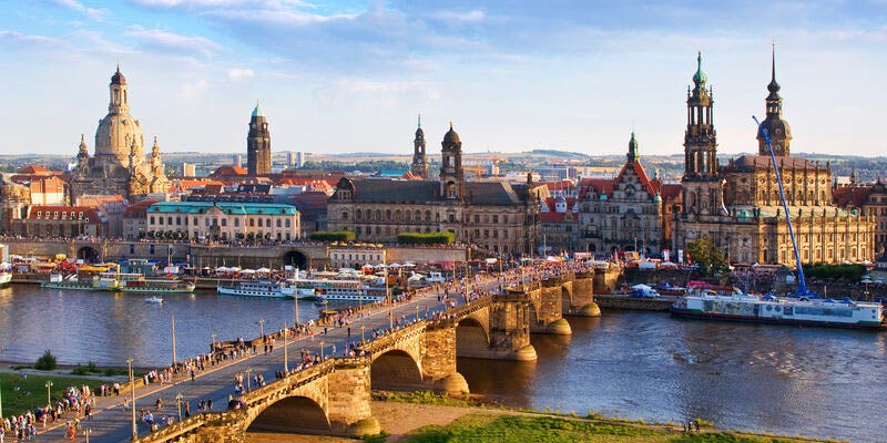 Dresden - Blick auf die Altstadt