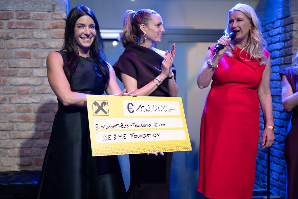 Julia Scheve, Marion Gergely und Claudia Stöckl 