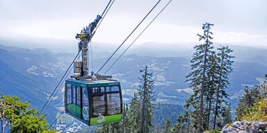 Mit der Rax-Seilbahn dem Alltag entschweben