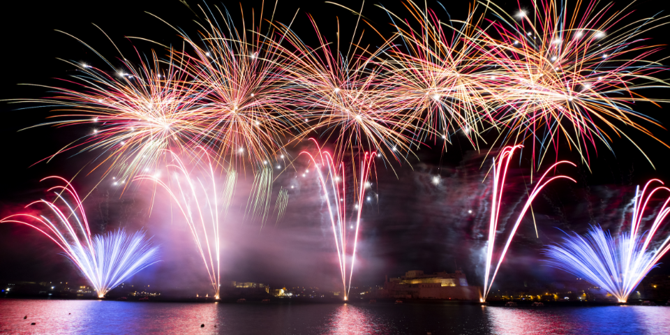 Ein leuchtendes Himmelsspektakel in Malta