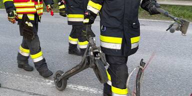 Unfall E-Scooter
