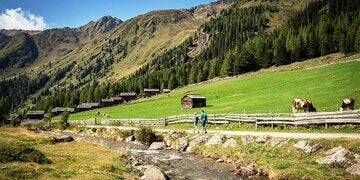 Der Klapfsee im Dorfertal bei Obertilliach