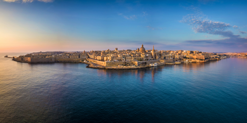 Ein leuchtendes Himmelsspektakel in Malta