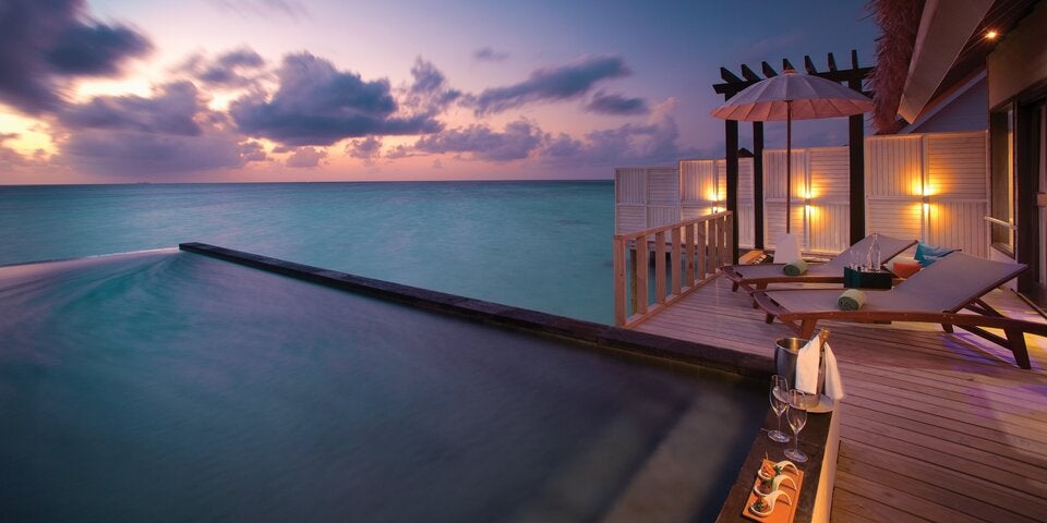 Perfekt für den Sonnenuntergang im Ozen Life Maadhoo. 