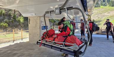 Schneeberg-Team &uuml;bte f&uuml;r den Ernstfall