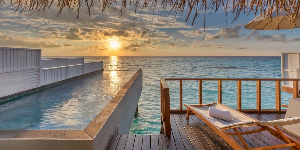 Perfekt für den Sonnenuntergang im Ozen Life Maadhoo. 