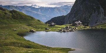 Der Klapfsee im Dorfertal bei Obertilliach