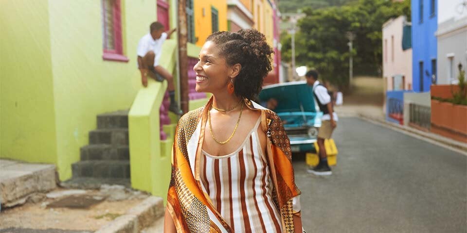 Das bunte Bo-Kaap Viertel