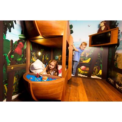 Elternbereich im Pirateninsel-Zimmer (Symbolbild)