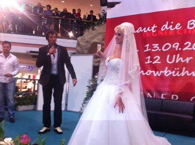 Richard Lugner sagt 'Ja' zu seiner Spatzi