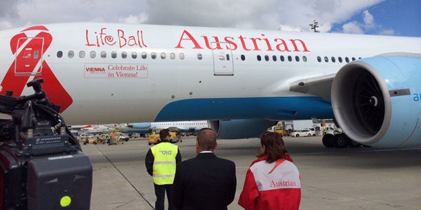 Life Ball 2014: Der Austrian-Jet