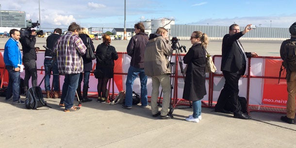 Life Ball 2014: Ankunft