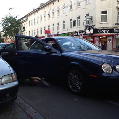 Polizei stoppt mit Crash Schmuggler