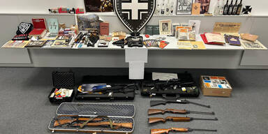 Nach "Hitlergru&szlig;": NS-Devotionalien und Drogen bei 44-J&auml;hrigem gefunden