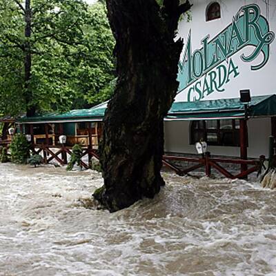 Unwetter in Polen, Ungarn und Deutschland