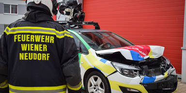 Google-Auto bei Crash auf der A2 verwickelt