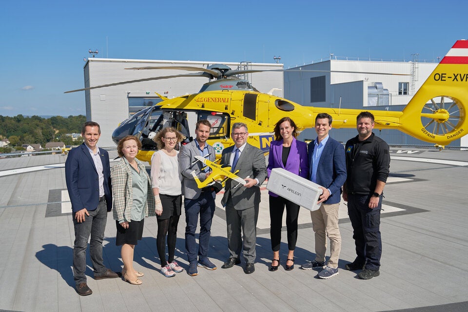 Blutreserven und Medikamente kommen künftig per Drohne