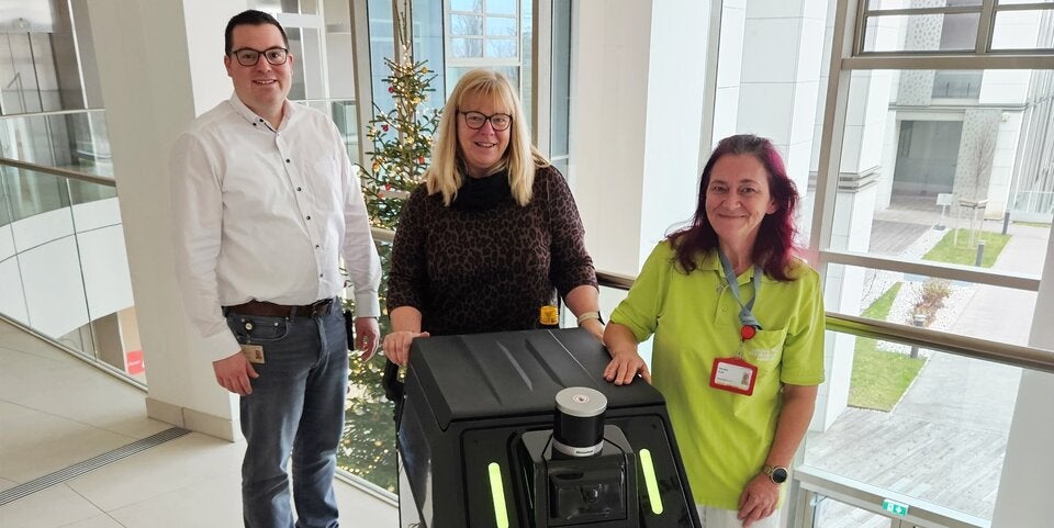 UK Neunkirchen setzt auf innovative Reinigungs-Robotik