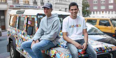 Ayoka-Gr&uuml;nder Philip Lanz und Sebastian Raber zu Gast in der Tamara Fellner Show