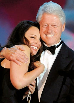 Fran Drescher und Bill Clinton bei Life Ball 2009