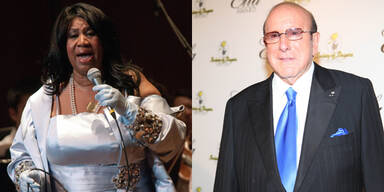 Aretha Franklin und Clive Davis