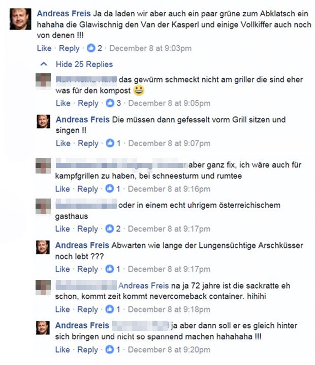 FPÖ-Gemeinderat sorgt auf Facebook für Wirbel