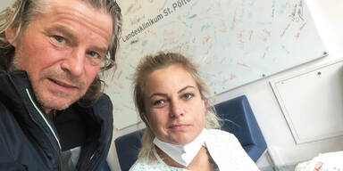 Frenkie Schinkels mit Tochter und Frau