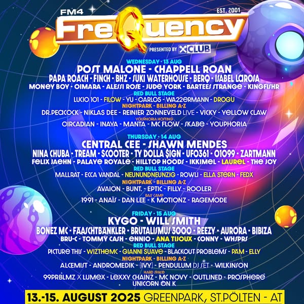 oe24 bringt Sie zum Frequency Festival