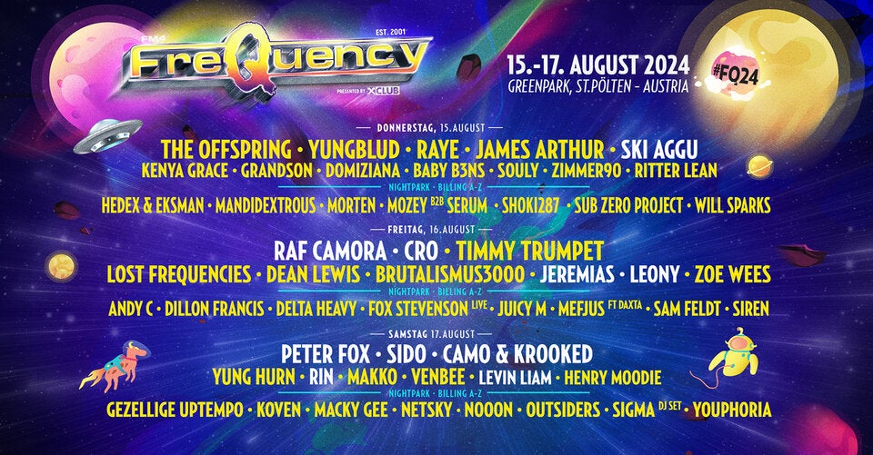 Frequency legt mit 40 neuen Acts nach!