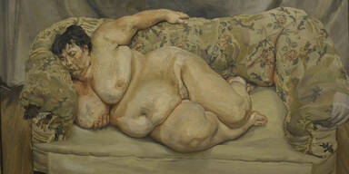 Lucian Freud Schau in London