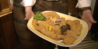 Schnitzelgaudi: Größtes Schnitzel Österreichs