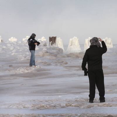 Frieren bei Minus 40 Grad