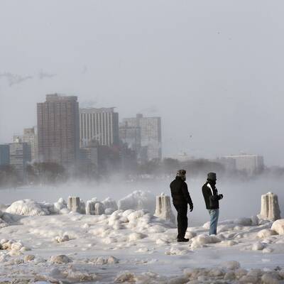 Frieren bei Minus 40 Grad