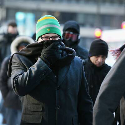 Frieren bei Minus 40 Grad