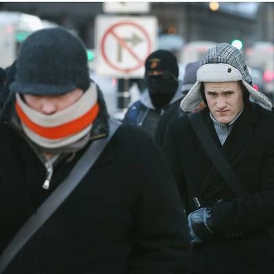 Frieren bei Minus 40 Grad