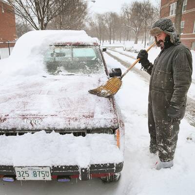 Frieren bei Minus 40 Grad