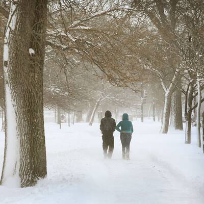 Frieren bei Minus 40 Grad
