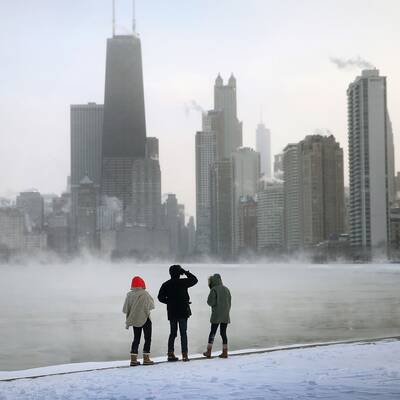 Frieren bei Minus 40 Grad