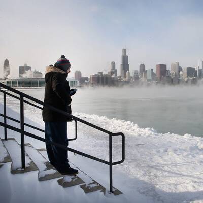 Frieren bei Minus 40 Grad