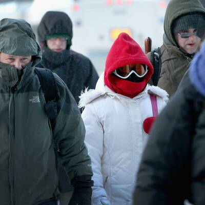 Frieren bei Minus 40 Grad