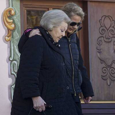 Königin Beatrix auf dem Weg nach Innsbruck