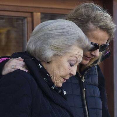 Königin Beatrix auf dem Weg nach Innsbruck